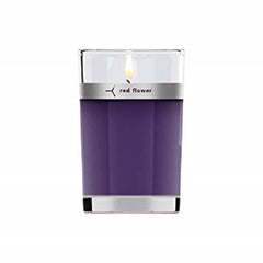 Red Flower - French Lavender Petal Topped Candle 6 oz