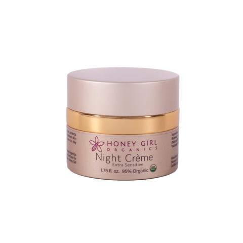Honey Girl Organics Night Creme - Extra Sensitive
