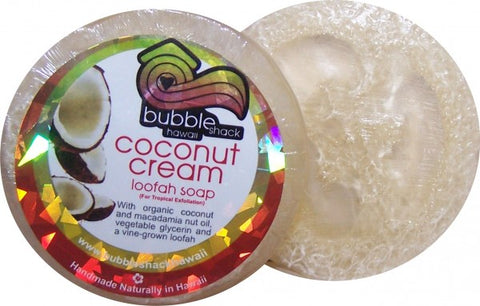 Bubble Shack Hawaii Loofah Lather Glycerin Soap