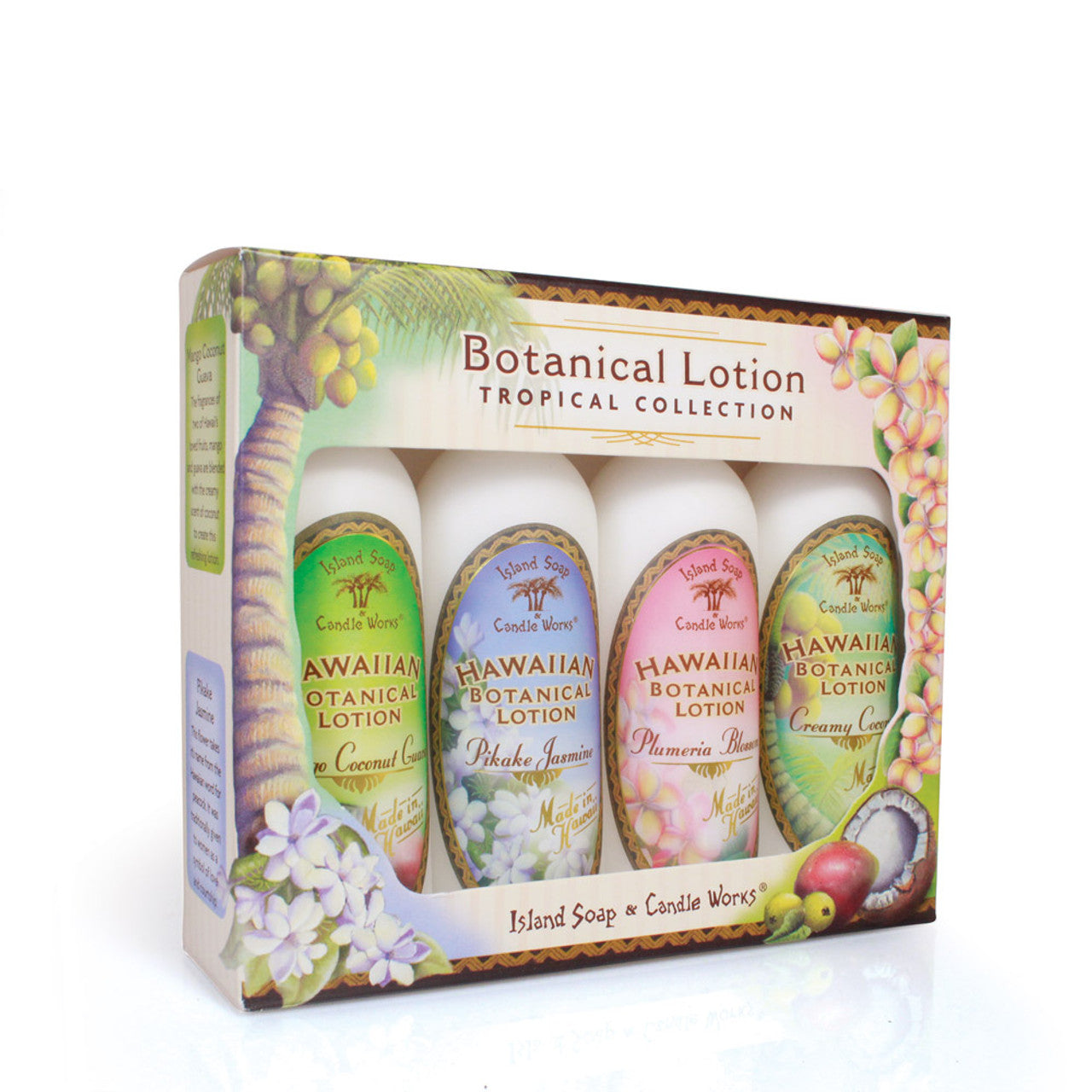 Island Soap and Candle Works - Hawaiian Botanical Lotion Sample Gift P ...