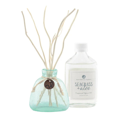 Northern Lights Windward Reed Diffuser - Seagrass & Aloe