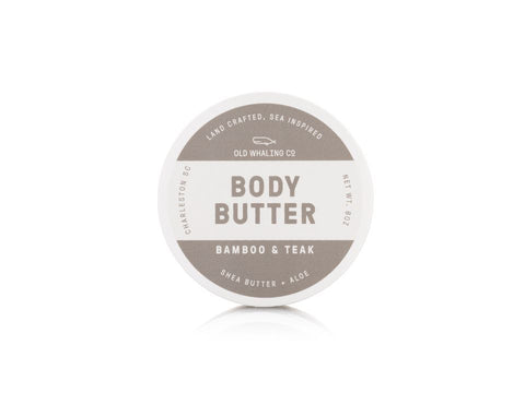 Bamboo and teak body butter 