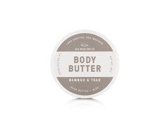 Bamboo and teak body butter 