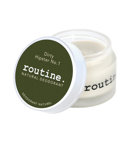 Routine Natural Deodorant Cream - Dirty Hipster No1