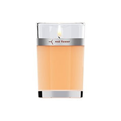 Red Flower - Indian Jasmine Petal Topped Candle 6 oz