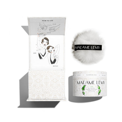 Madame Lemy All Natural Powder Deodorant Lime