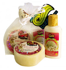 Bubble Shack Hawaii - Mini Lotion and Loofah Soap Gift Set